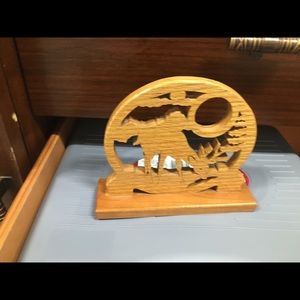Solid wood art deer great condition sell fast get it now